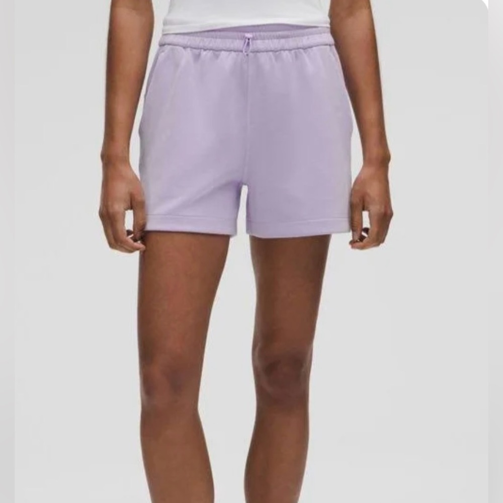 Lululemon Women's Softstreme Lavender 4” Shorts